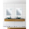 Cwi Lighting Rectangle Matte White Led 32 In. Mirror From Our Abigail Collection 1233W32-40